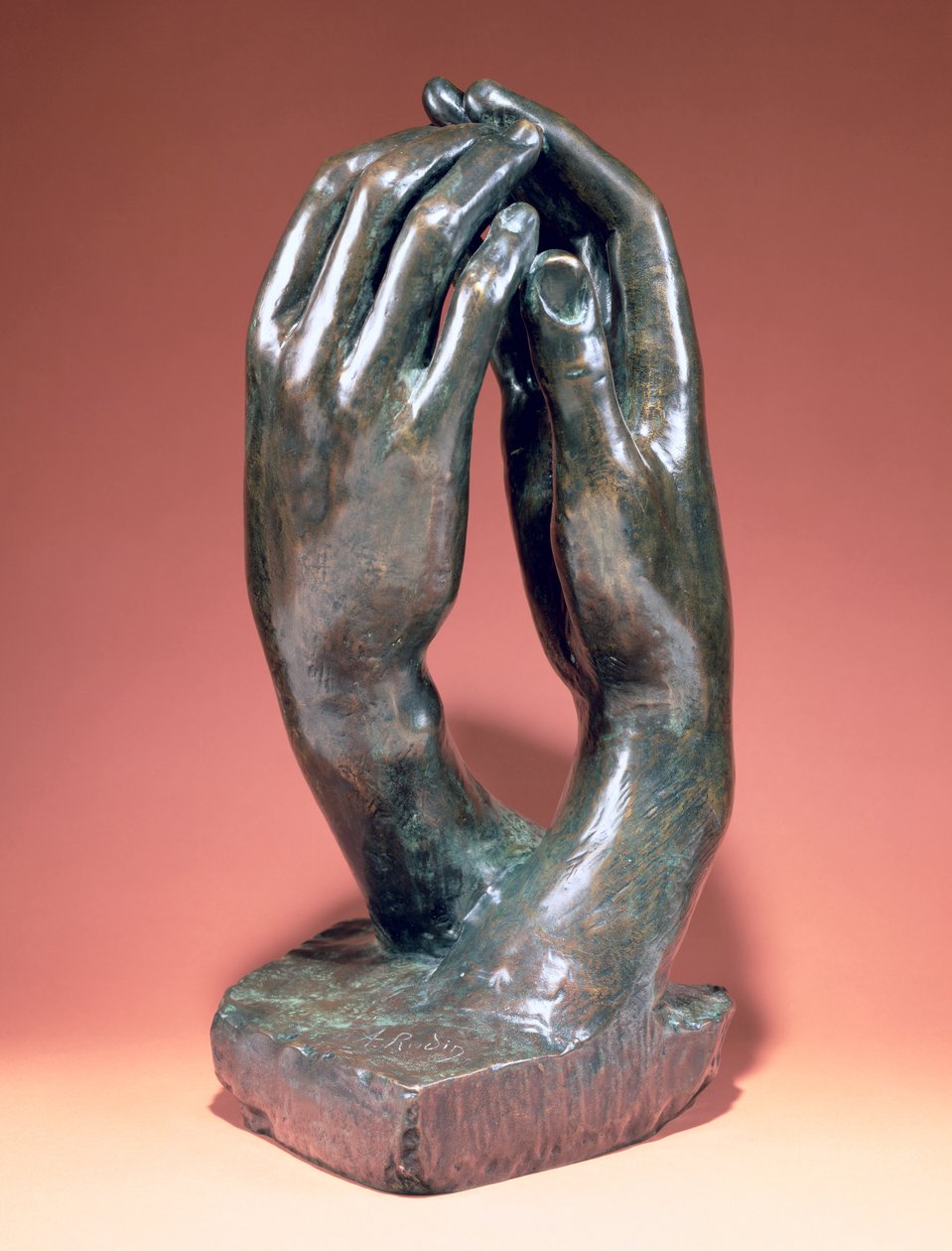 Das Geheimnis, c.1910 (Bronze) von Auguste Rodin