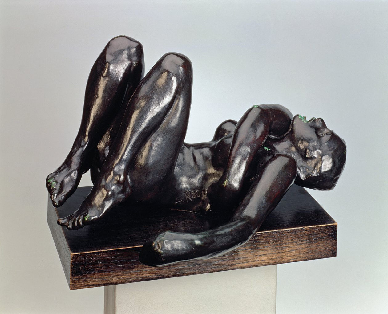 Der Sünder, ca. 1885 (Bronze) von Auguste Rodin