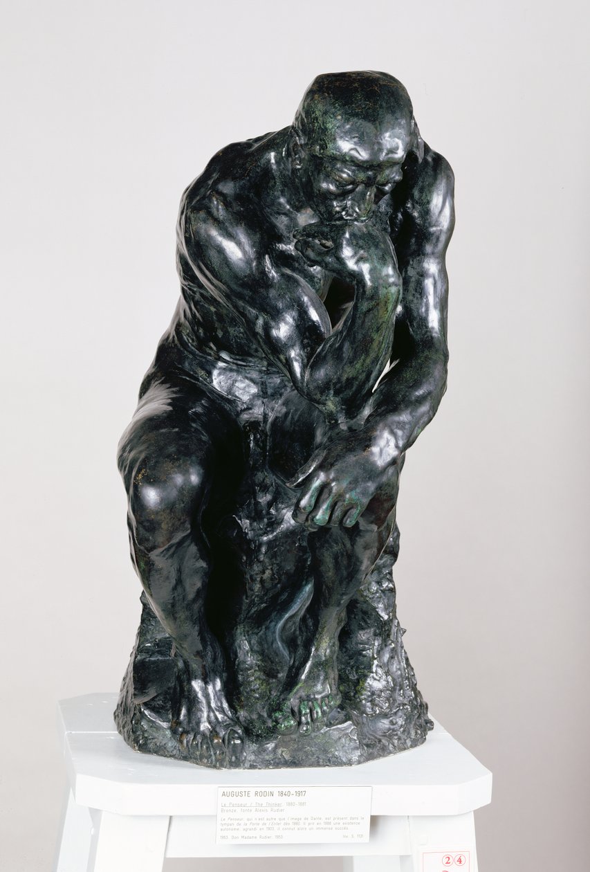 Der Denker, 1880 von Auguste Rodin
