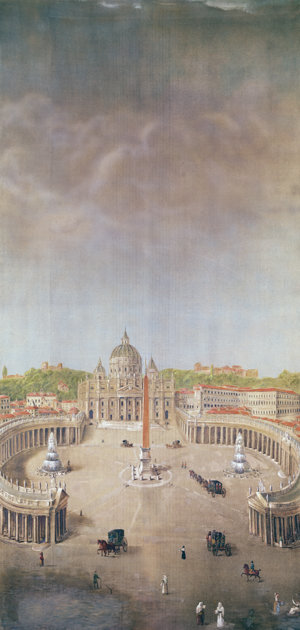 Ansicht von St. Peter, Rom von Auguste Simon Garneray