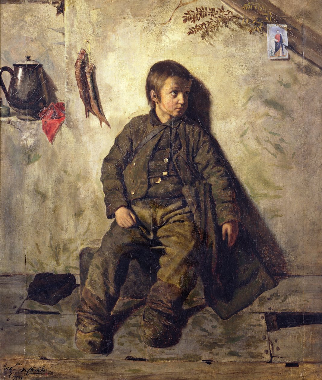 Ein Schornsteinfeger aus Savoyen, 1832 von Auguste de Chatillon