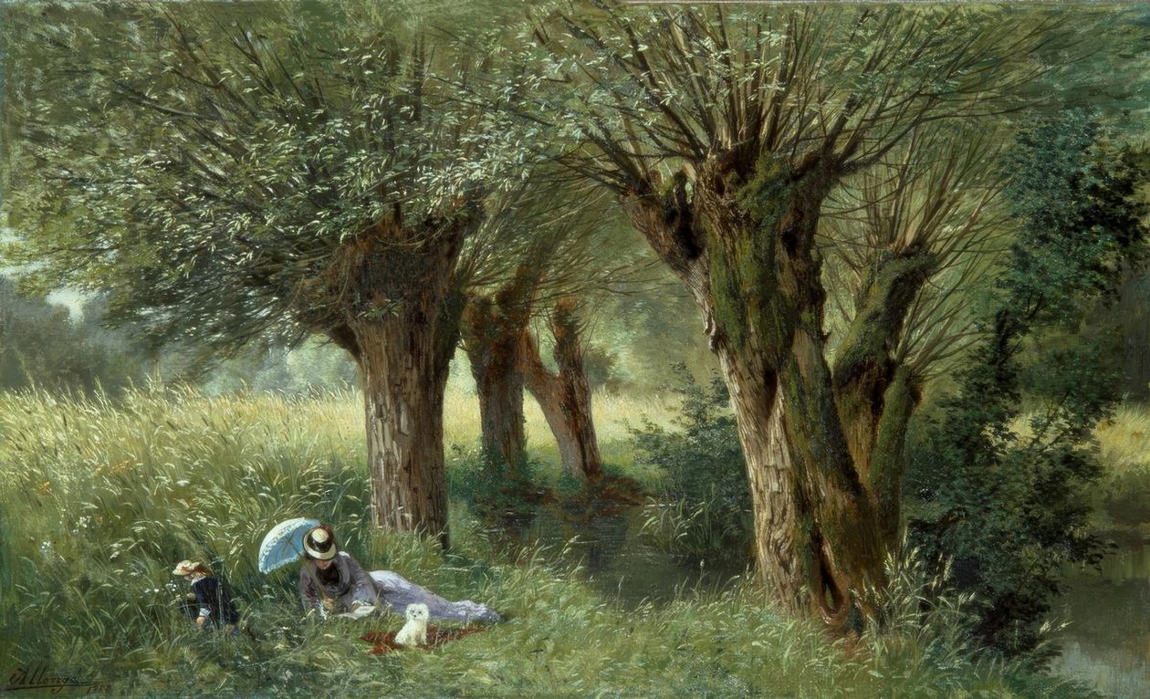 Auf der Wiese von Auguste Allonge