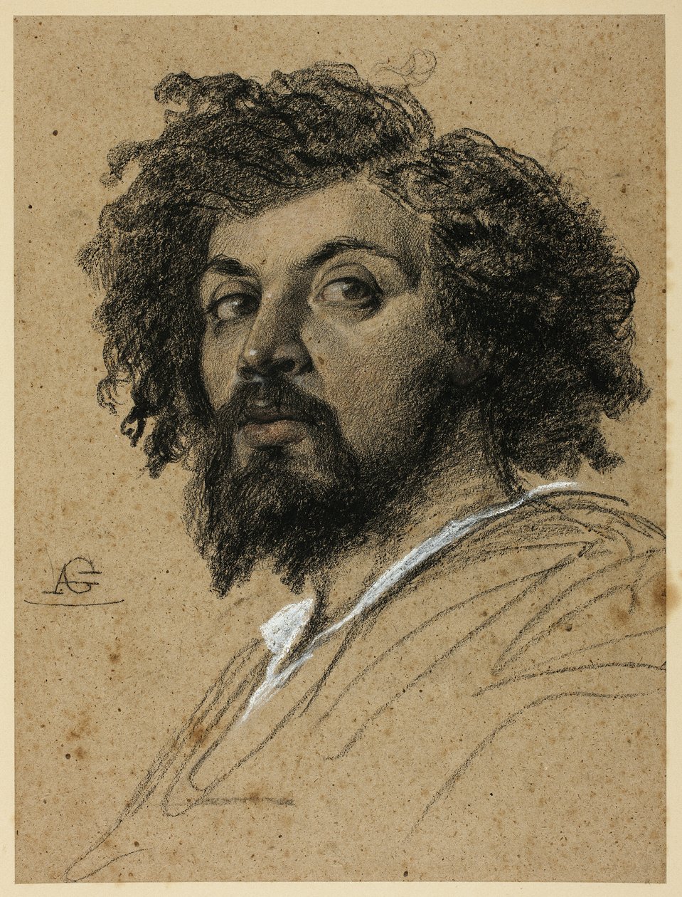 Selbstporträt von Auguste Barthelemy Glaize