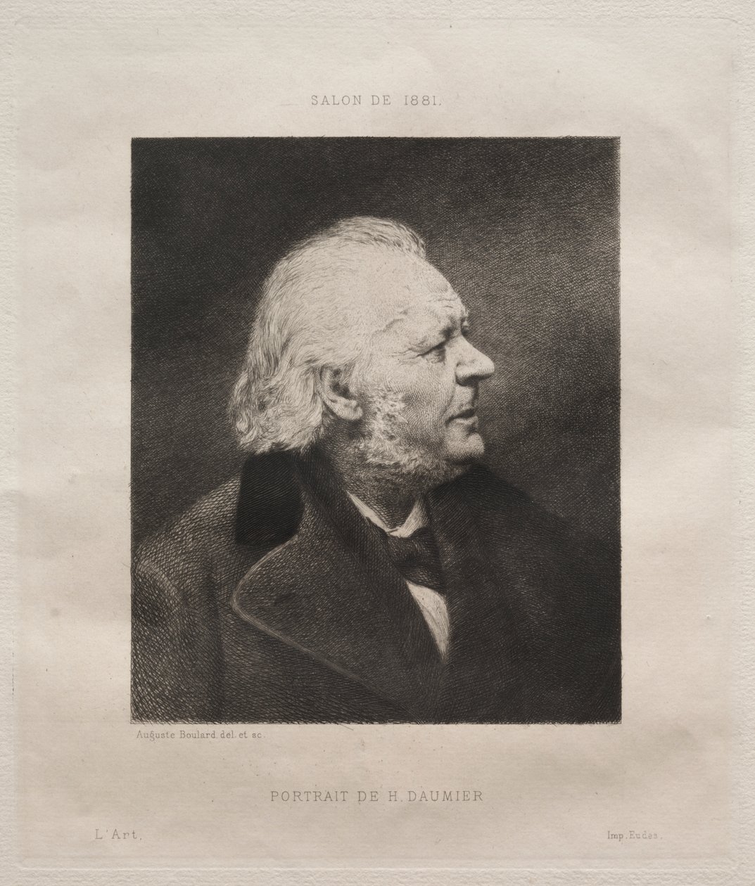 Honoré Daumier von Auguste Boulard