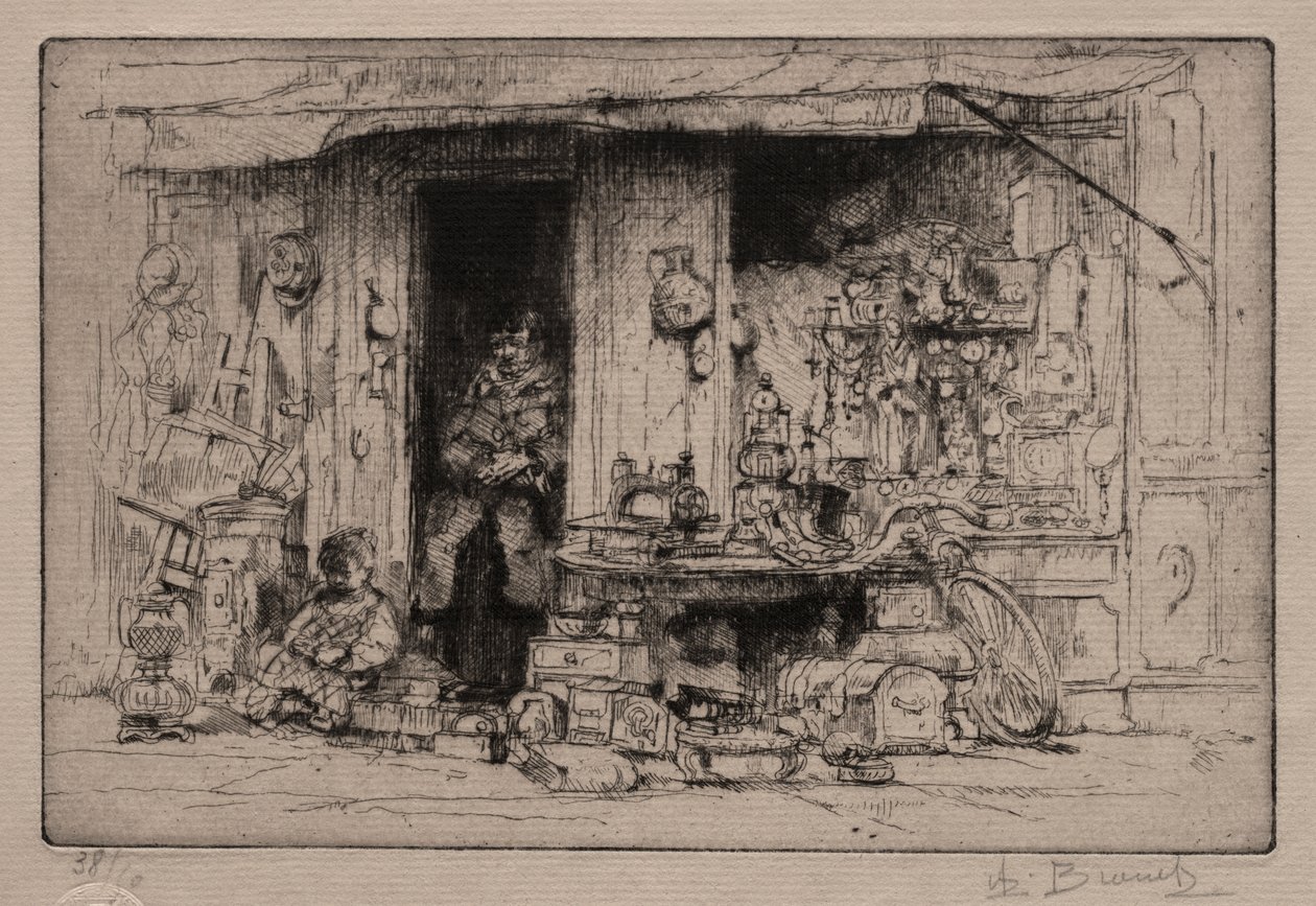 Der Trödler von Auguste Brouet