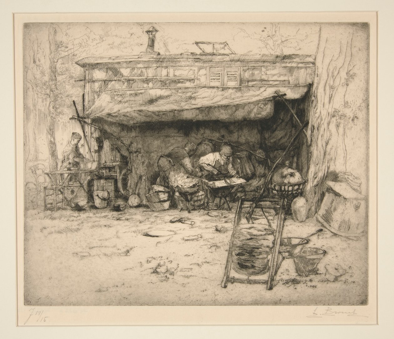 Die Kesselflicker von Auguste Brouet