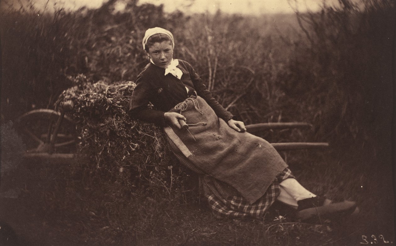 Bauer, ca. 1870 von Auguste Giraudon