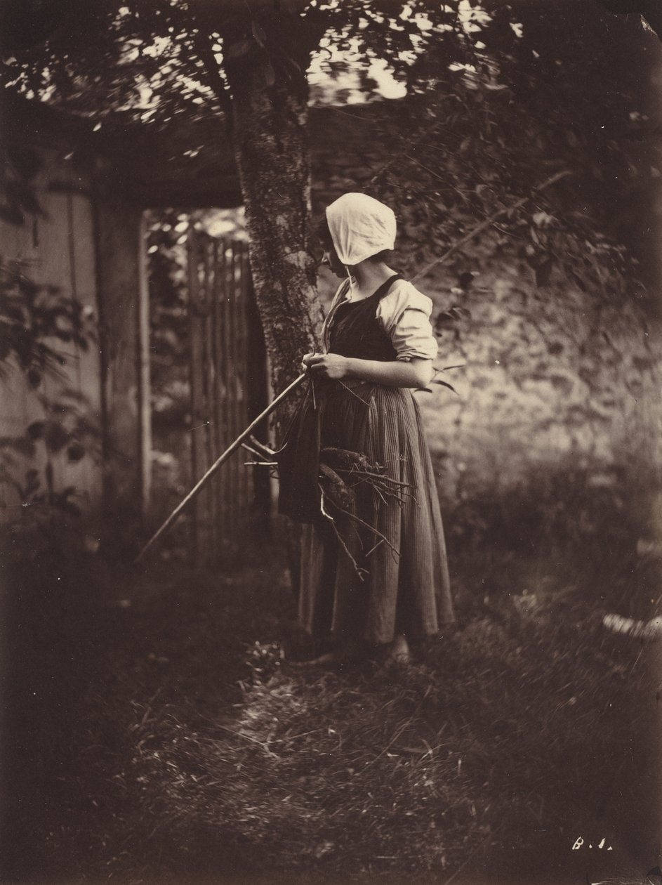 Bauer, ca. 1870 (Foto) von Auguste Giraudon