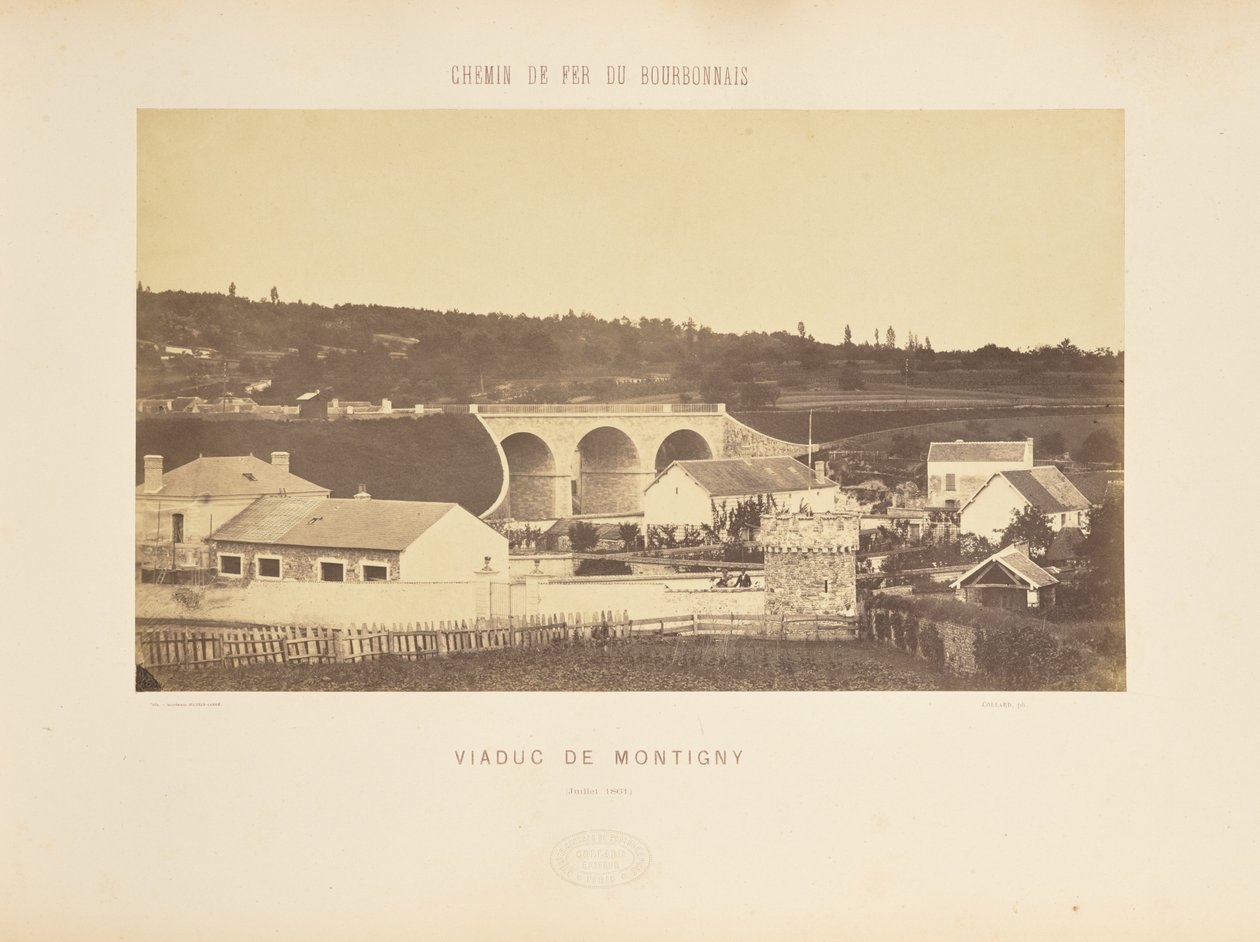 Viadukt von Montigny von Auguste Hippolyte Collard