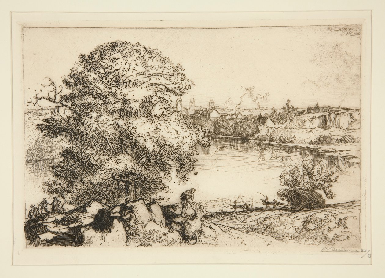 Angers, l von Auguste Lepere