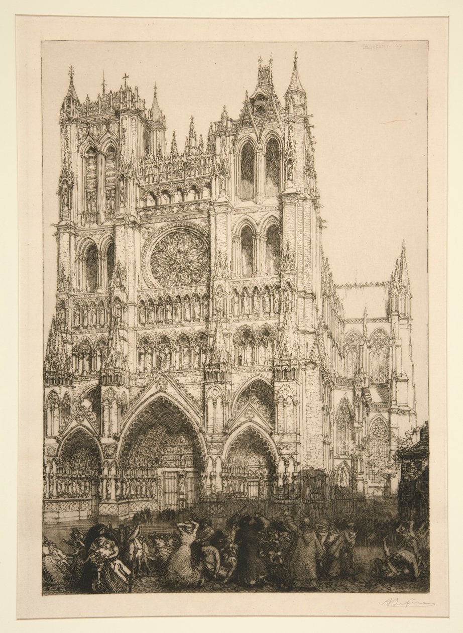 Kathedrale von... von Auguste Lepere