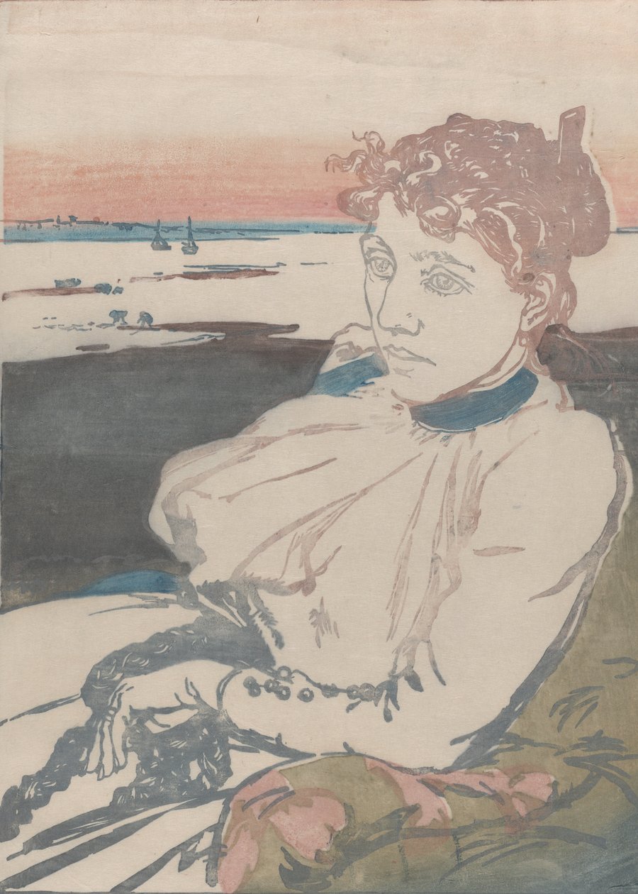 Genesende, Mme Lepère, 1892 von Auguste Lepere