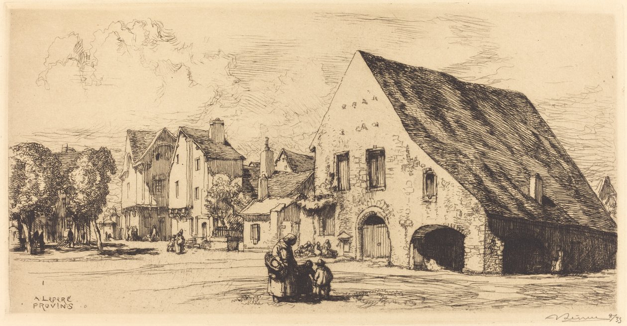 Provins (Seine et Marne) von Auguste Lepere