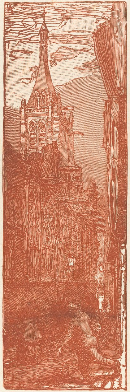 Saint-Severin von Auguste Lepere