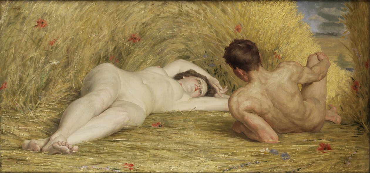 Sommeridylle, 1918 von Auguste Levêque