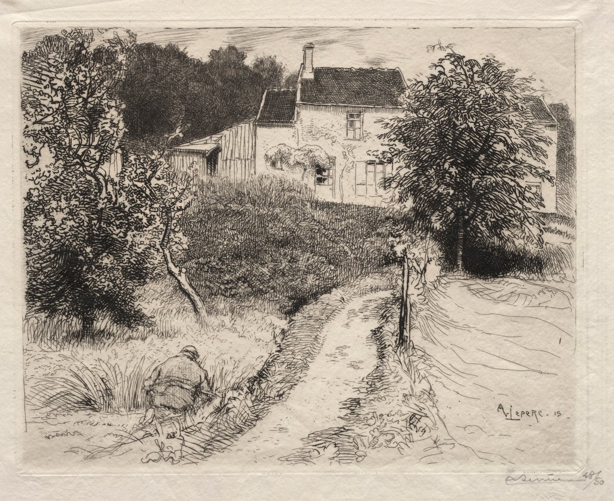 Ein Bellot, 1915 von Auguste Louis Lepère