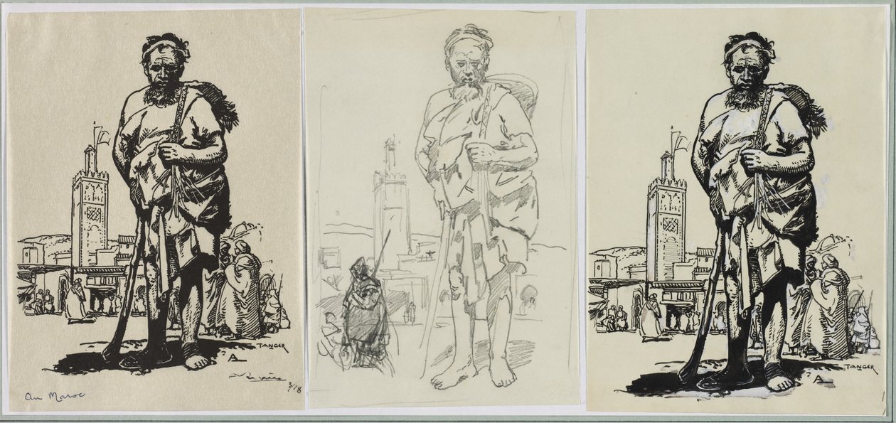 In Marokko von Auguste Louis Lepère