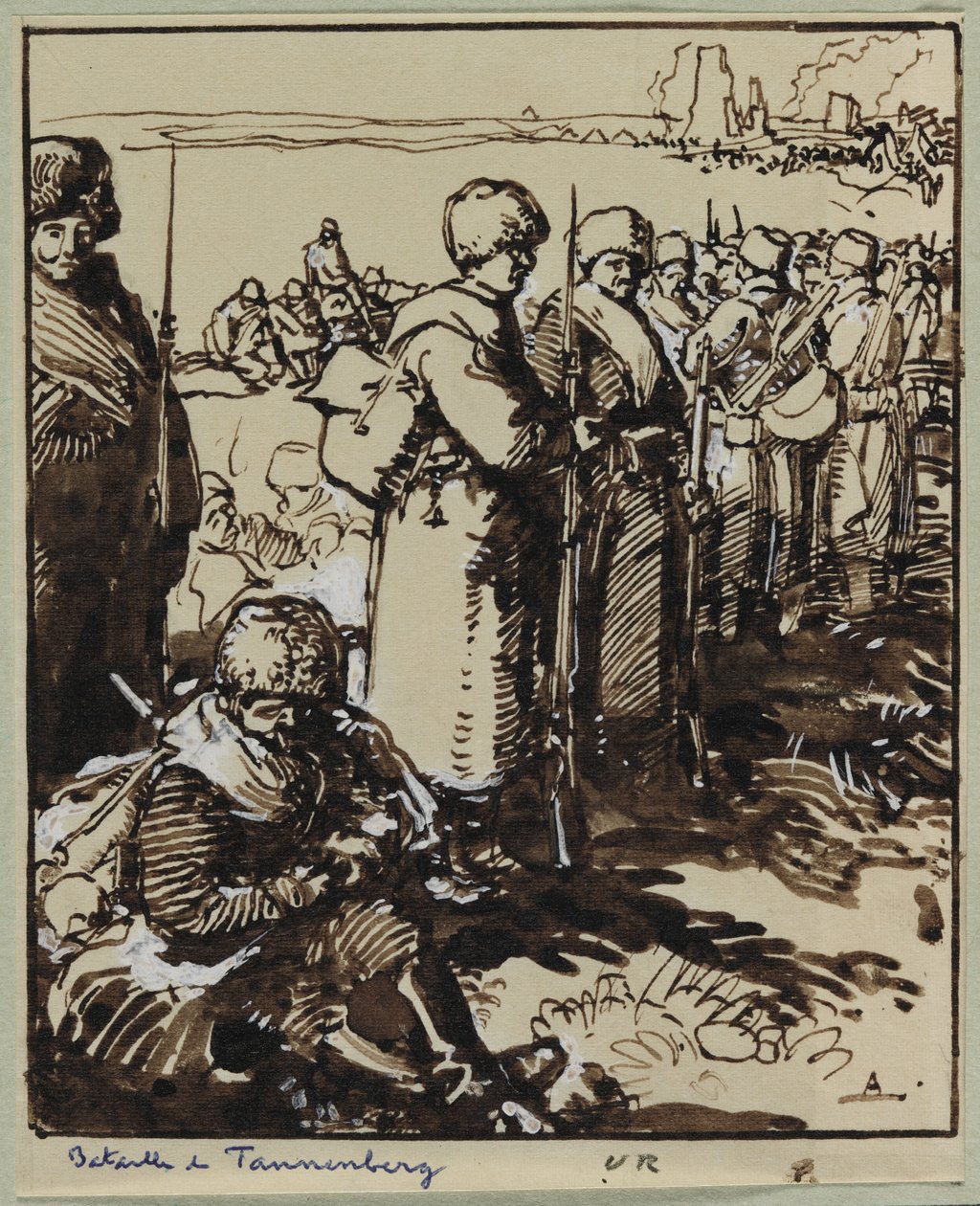 Schlacht von Tannenberg, 1914 von Auguste Louis Lepère