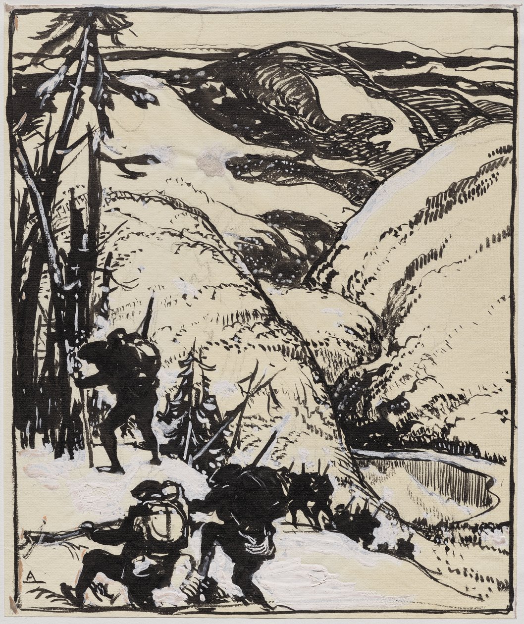 In den Vogesen von Auguste Louis Lepère