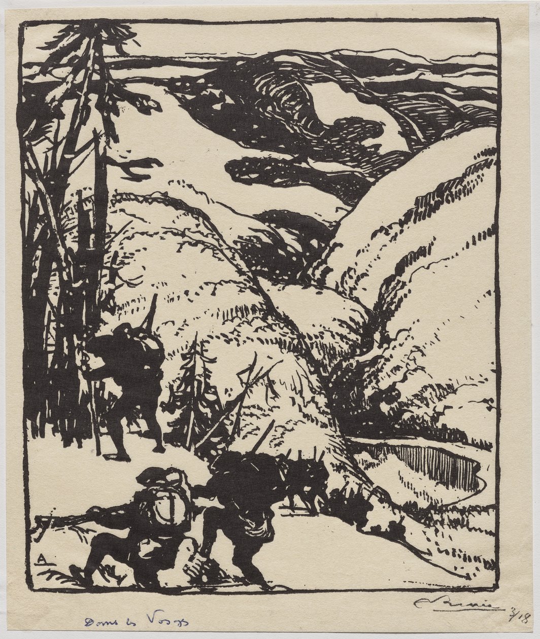In den Vogesen von Auguste Louis Lepère