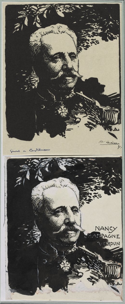 General de Castelneau, 1914 von Auguste Louis Lepère