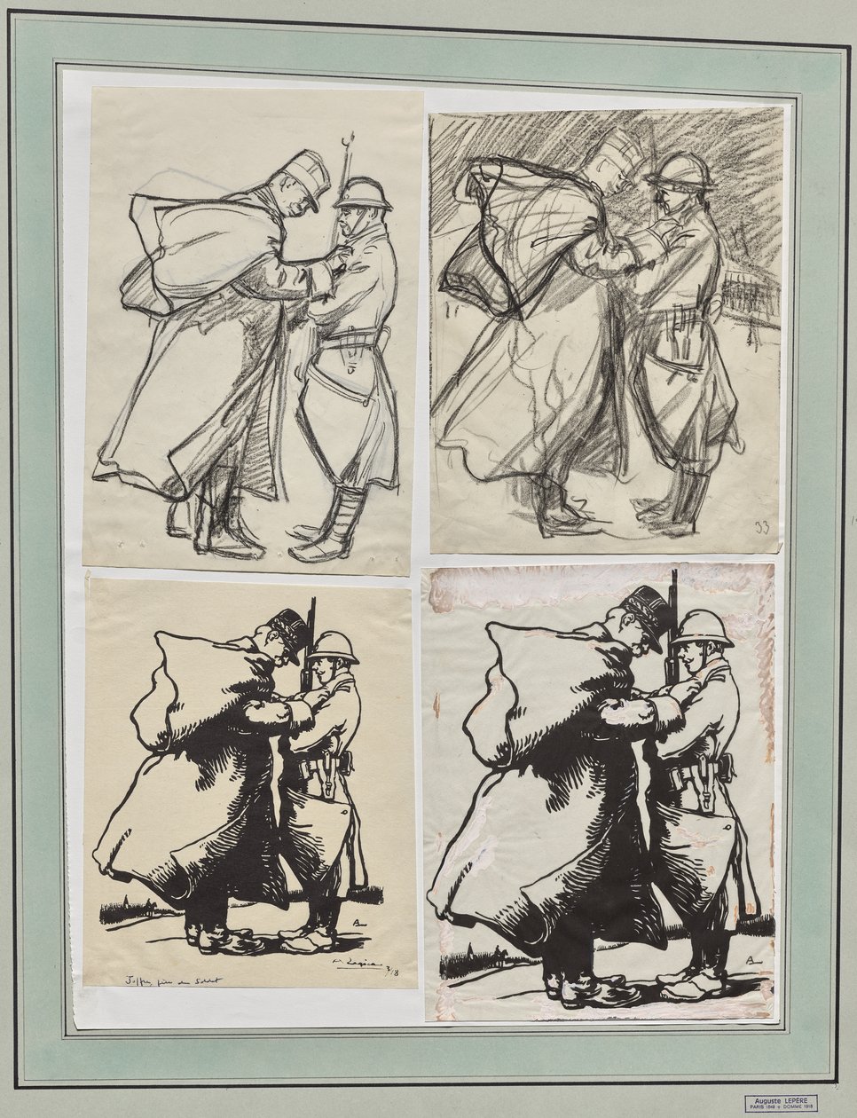 Joffre, Vater des Soldaten von Auguste Louis Lepère