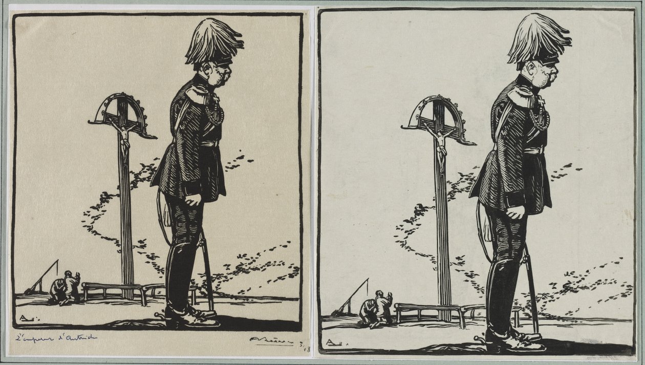 Der Kaiser von Österreich von Auguste Louis Lepère