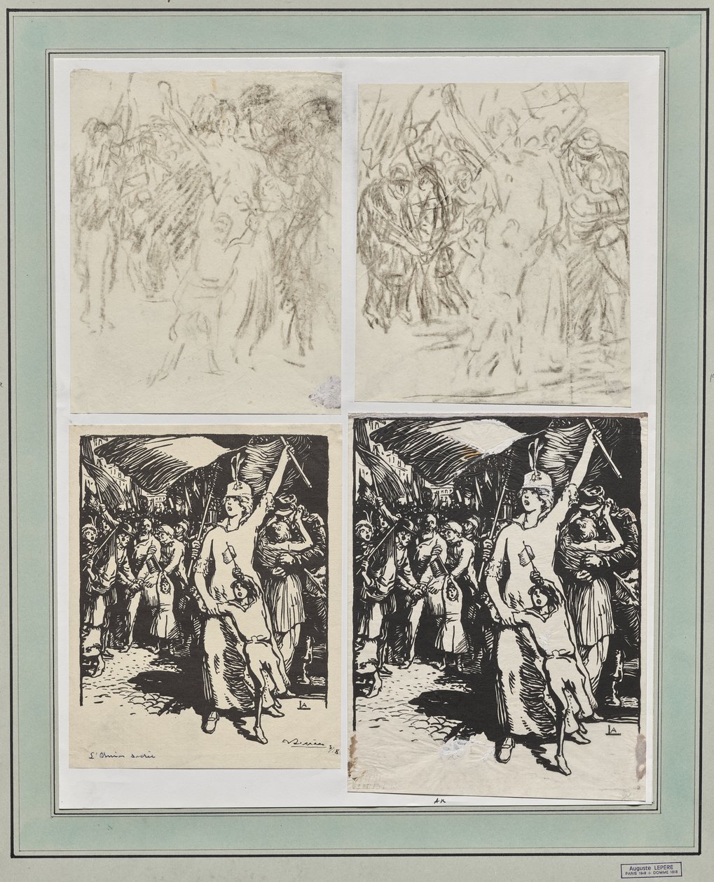 Die heilige Union von Auguste Louis Lepère