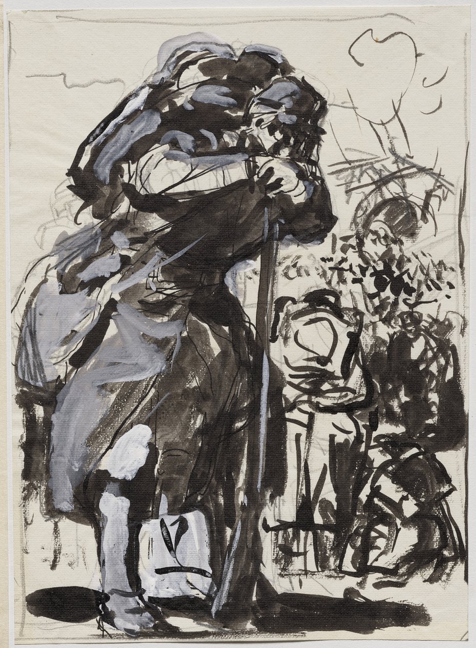 Der Rückzug nach Charleroi von Auguste Louis Lepère