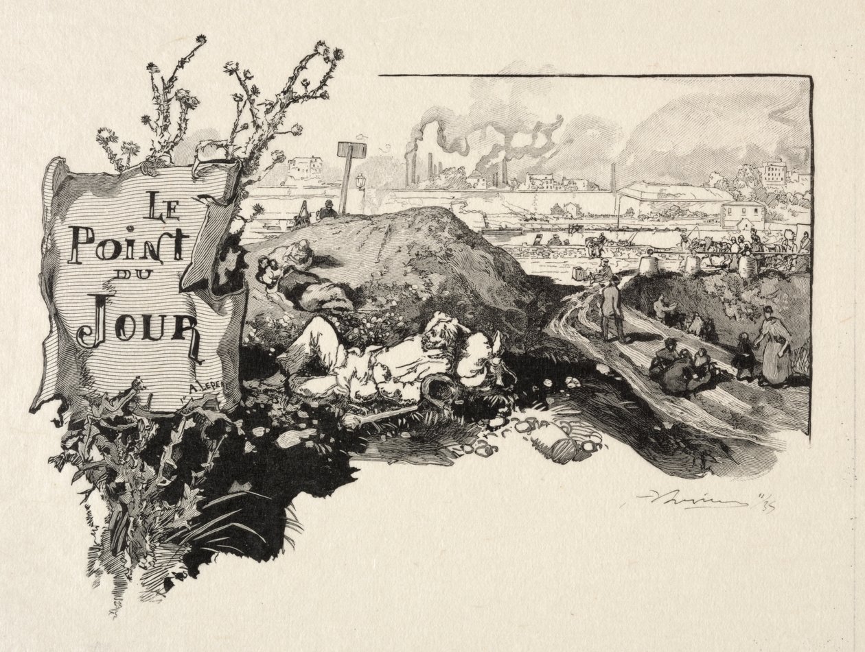 Der Tagesanbruch von Auguste Louis Lepère