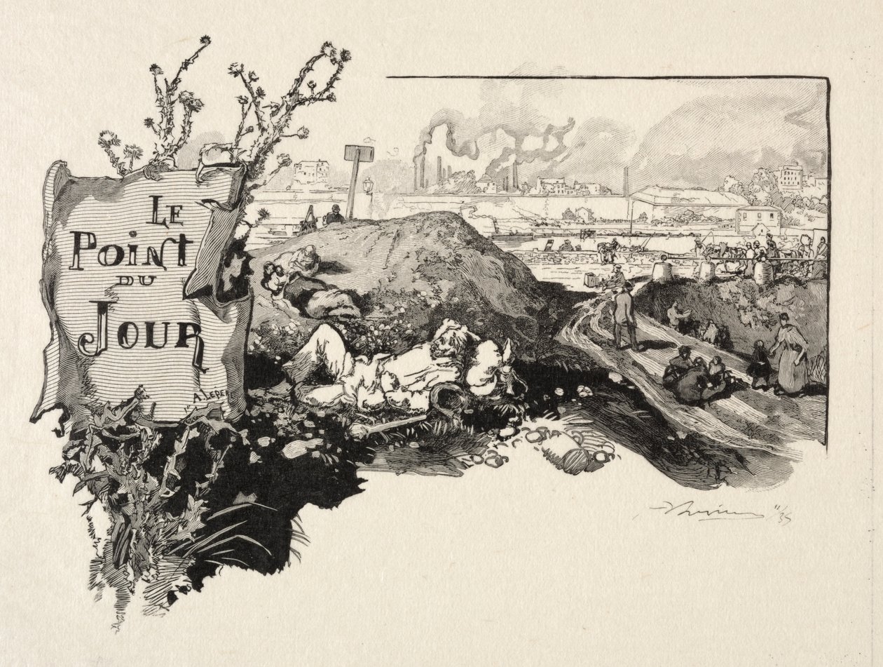 Le Point du Jour von Auguste Louis Lepère