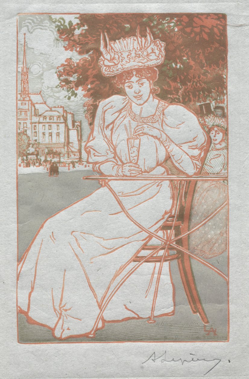 Pariser Almanach, 1897: Sommer, 1897 von Auguste Louis Lepère