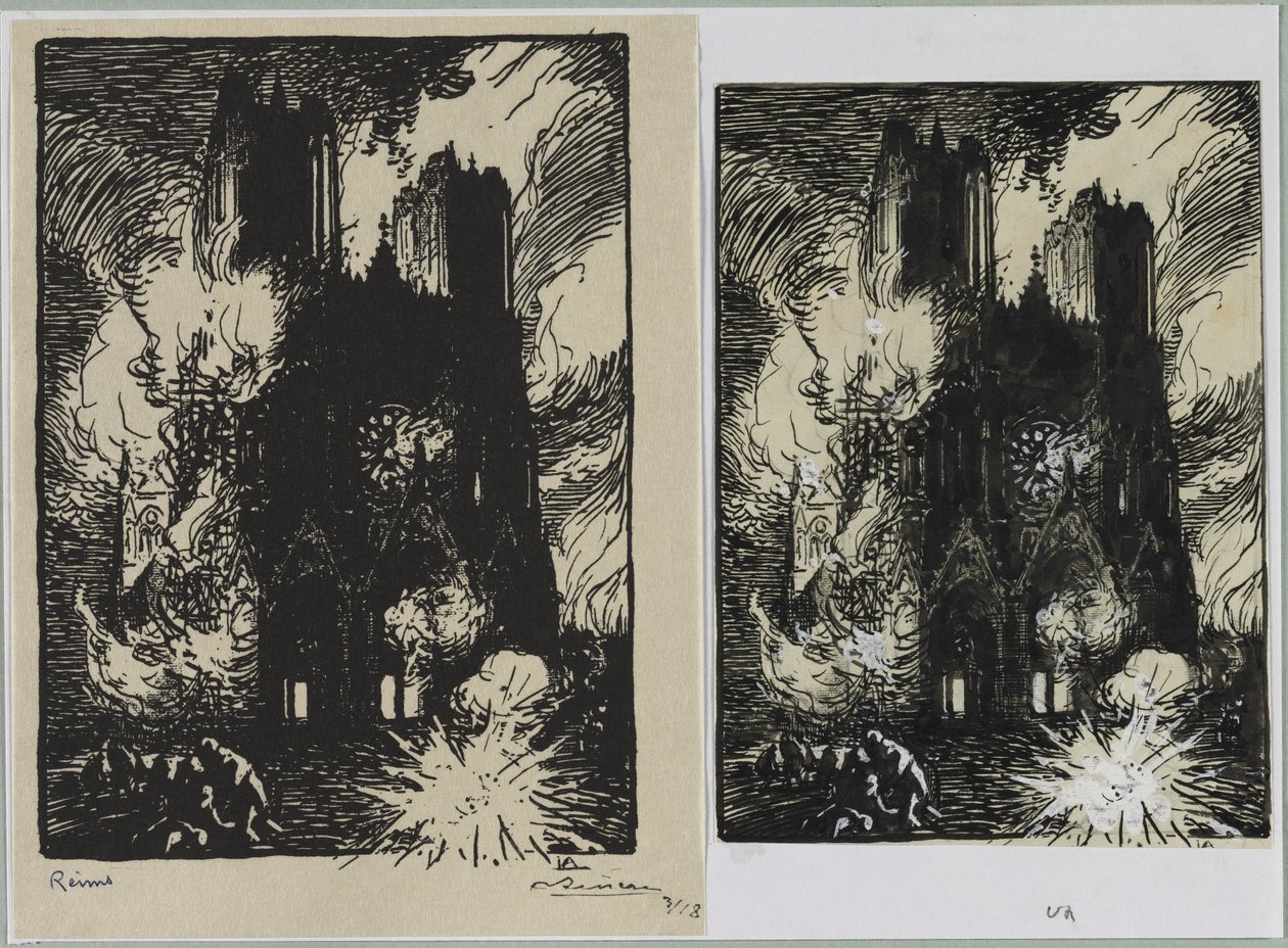 Reims von Auguste Louis Lepère