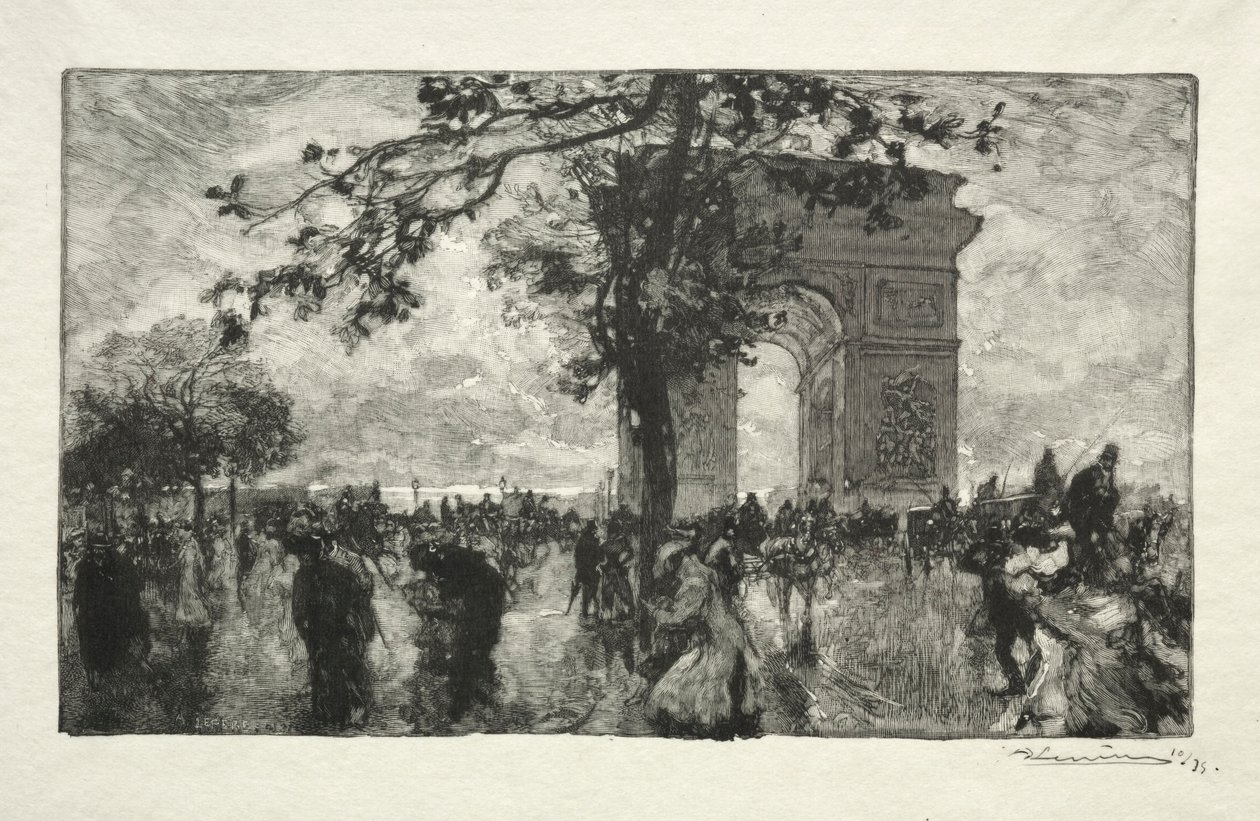 Retour du Bois von Auguste Louis Lepère