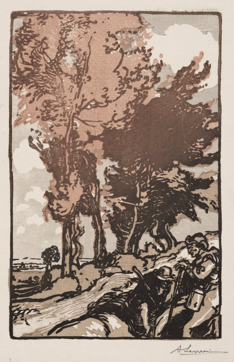 Der Ruheplatz von Auguste Louis Lepère