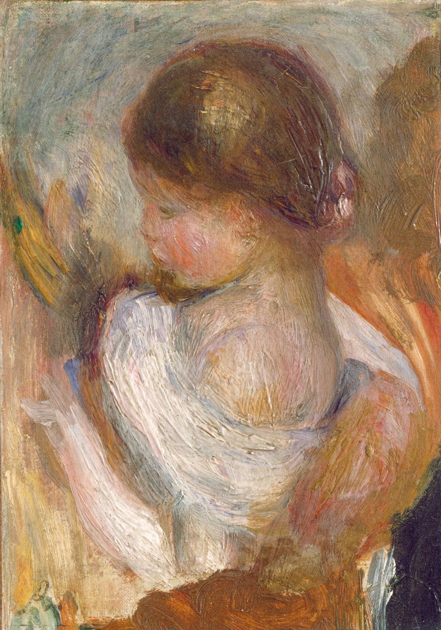Junges Mädchen beim Lesen von Auguste Renoir