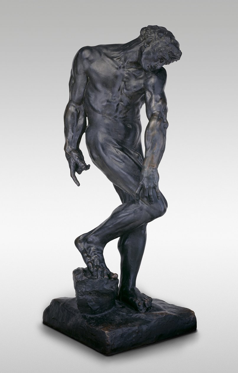 Adam, modelliert ca. 1881 von Auguste Rodin