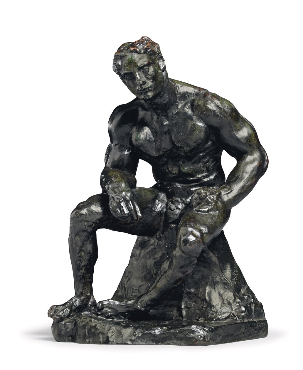 Amerikanischer Athlet, 1901; ca. 1927-1935 von Auguste Rodin