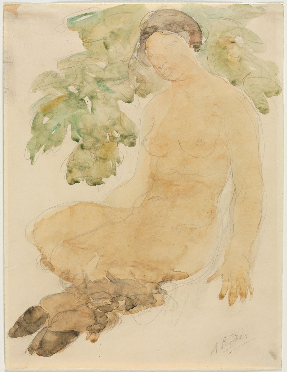 Faunesse von Auguste Rodin