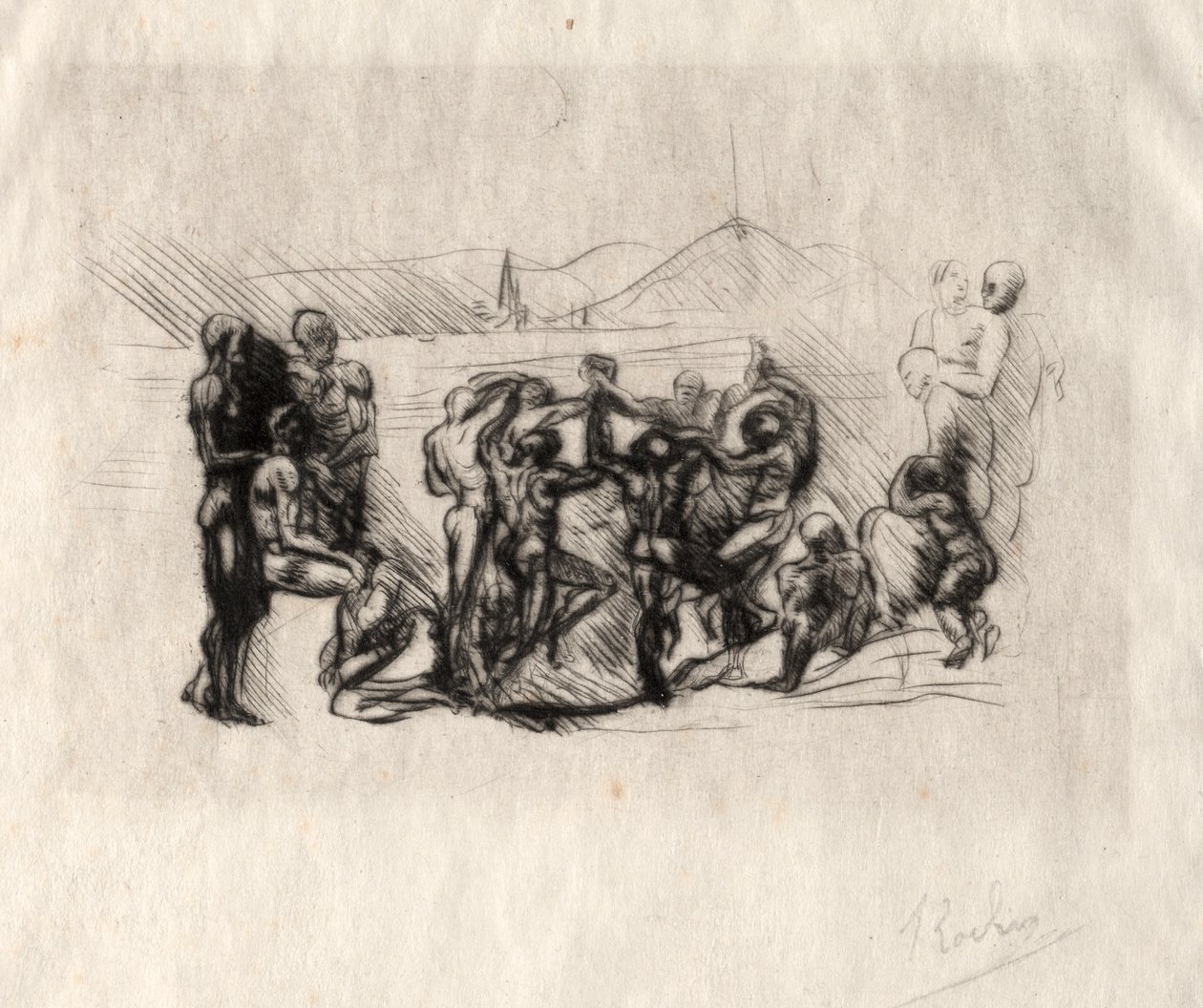 La Ronde von Auguste Rodin
