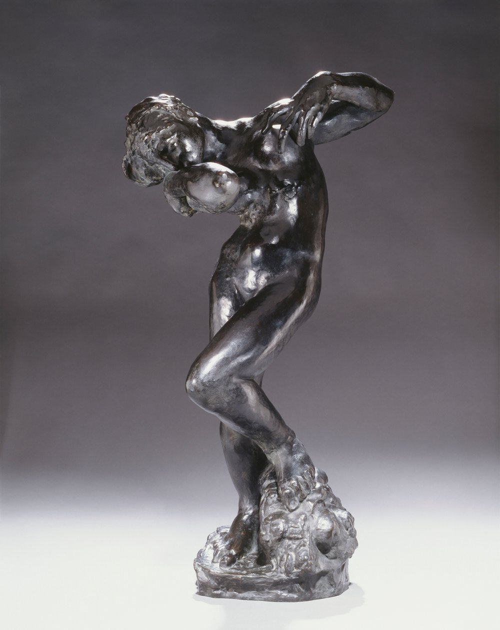 Meditation, 1885 und 1924 von Auguste Rodin