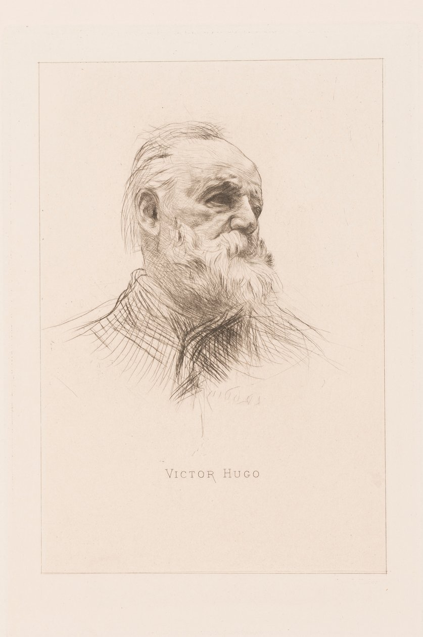 Porträt von Victor Hugo von Auguste Rodin