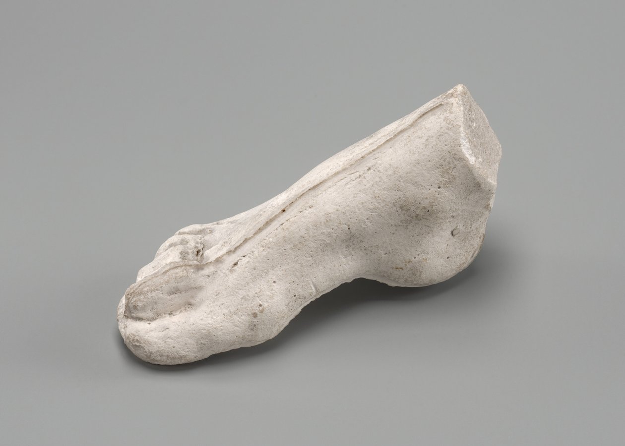 Rechter Fuß, möglicherweise 1880 von Auguste Rodin