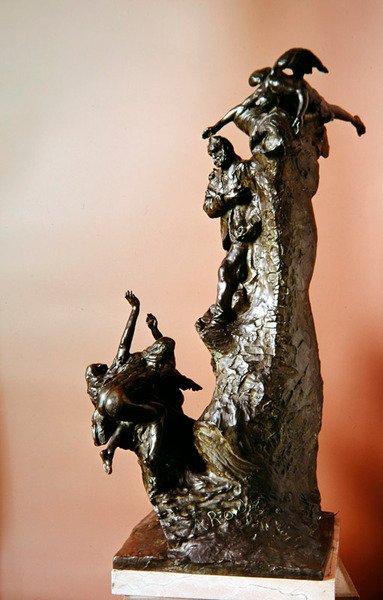 Studie des Denkmals für Victor Hugo von Auguste Rodin