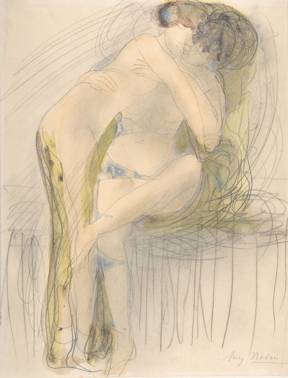 Die Umarmung, 1900-1910 von Auguste Rodin