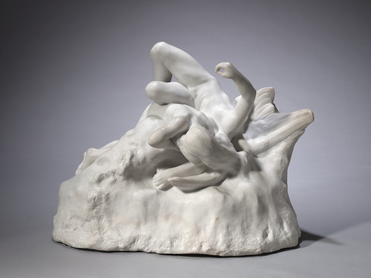 Der Fall der Engel, um 1890-1900 von Auguste Rodin