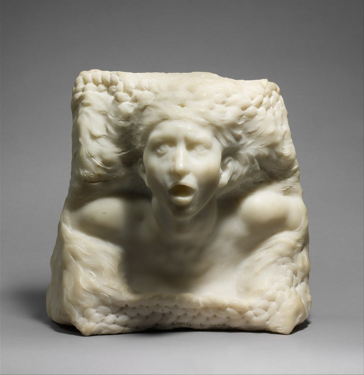 Der Sturm, ca. 1908 (Marmor) von Auguste Rodin