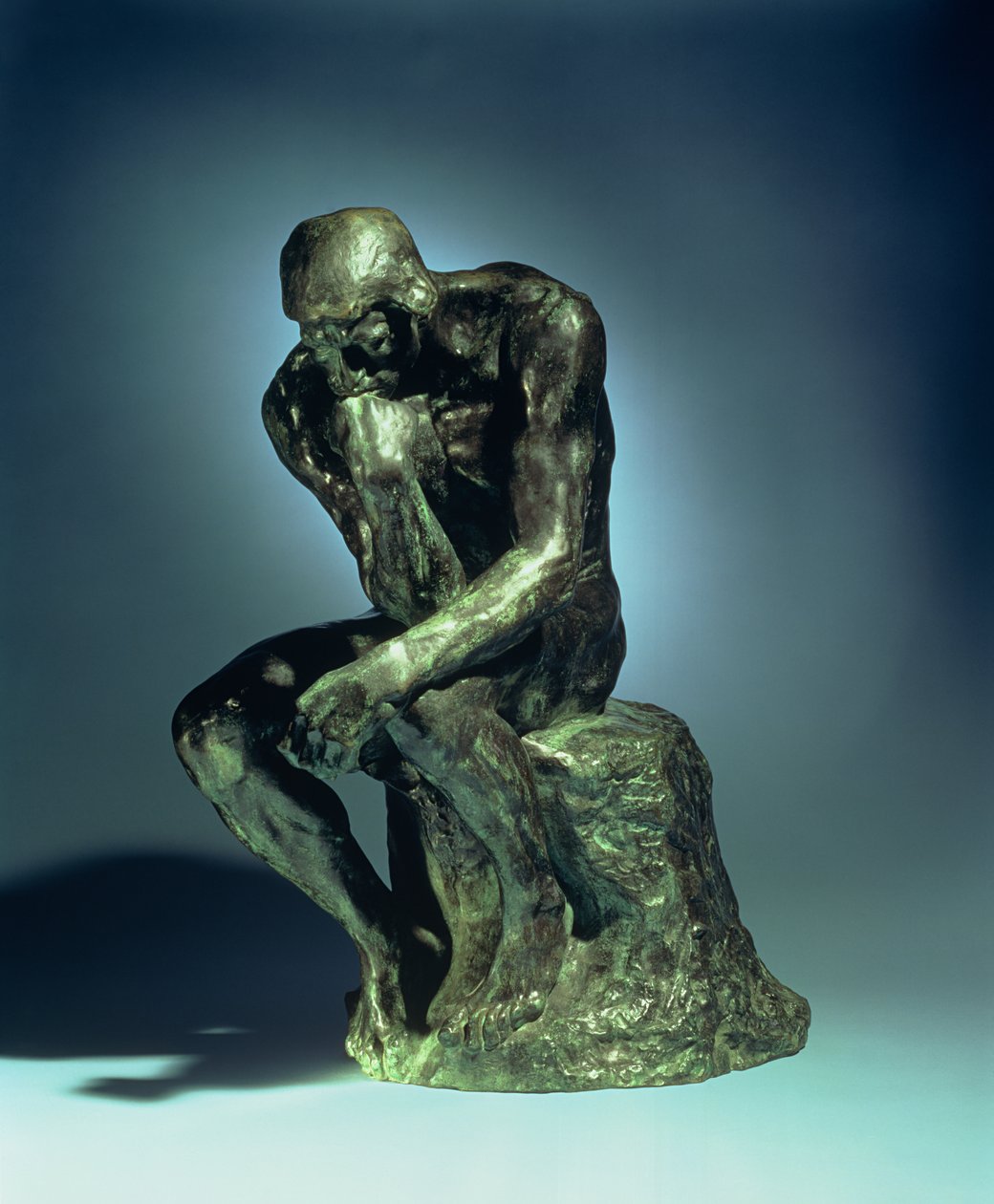 Der Denker, ca. 1881 von Auguste Rodin