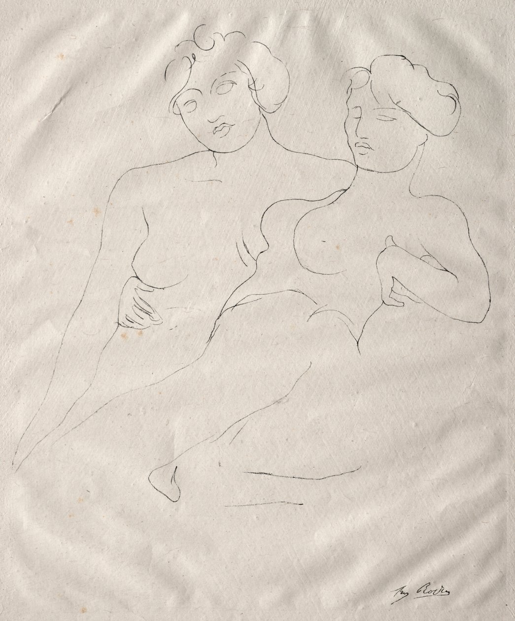 Zwei Figuren von Auguste Rodin