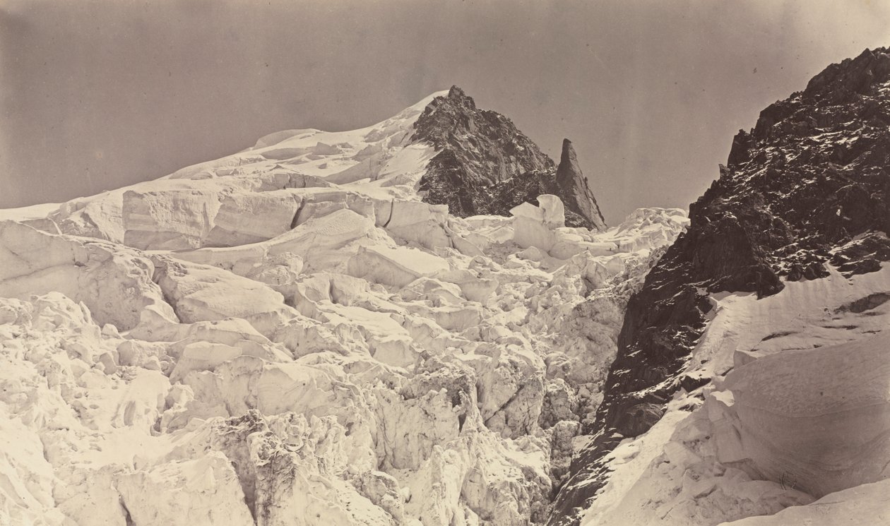 Mont Maudit, Savoyen von Auguste Rosalie Bisson